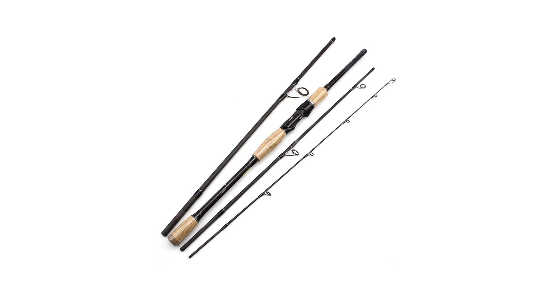 Amazon | 2。2.4M 2.7メートルルアーロッドカーボンウッド